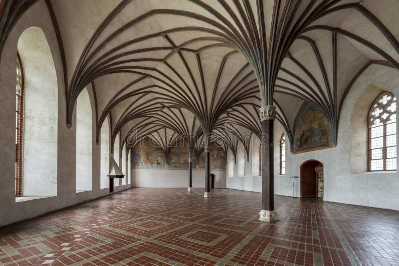 Malbork in greatest Gothic castle in Poland