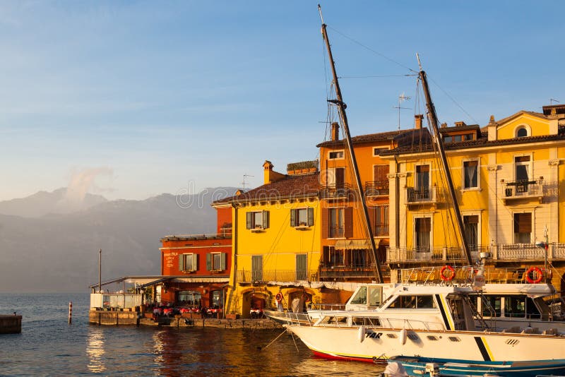 Malcesine στοκ εικόνες