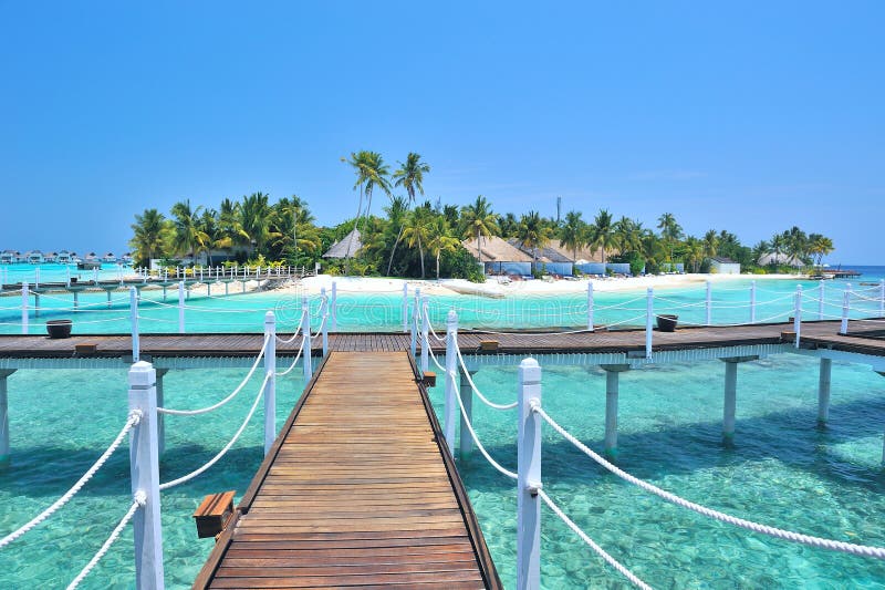 Maldives island royalty free stock photos