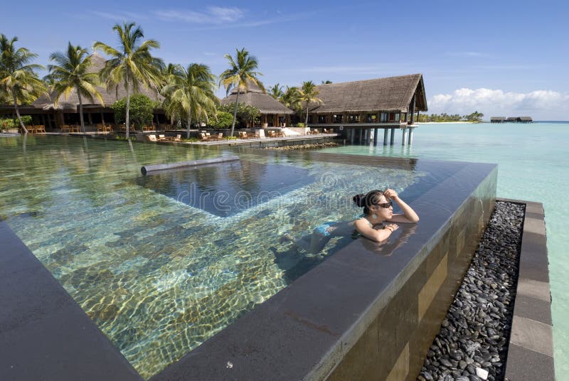 Maldives seascape