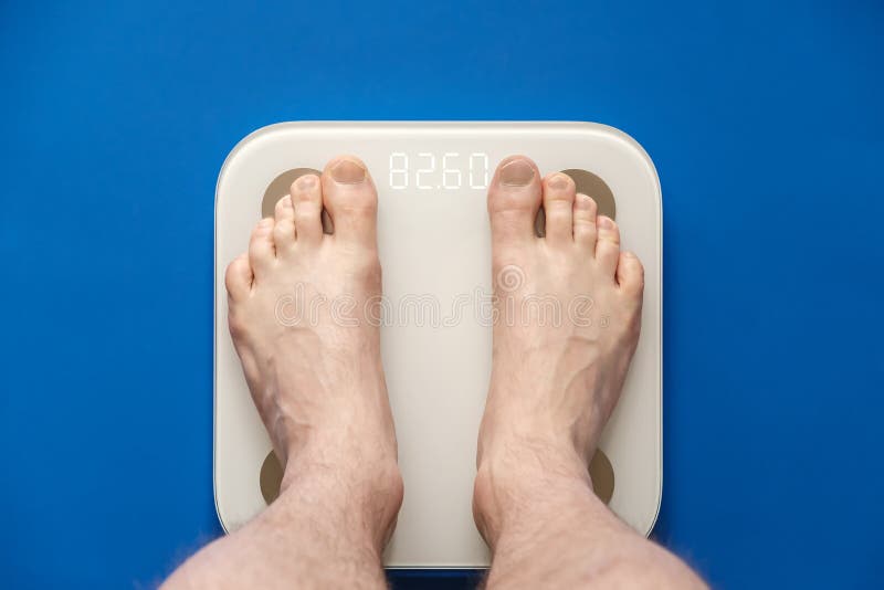 Female Bare Feet Stand On Smart Scales That Makes Bioelectric Impedance  Analysis Bia Body Fat Measurement Closeup Stock Photo - Download Image Now  - iStock