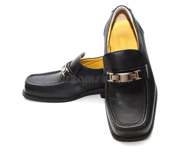 Male black shoes