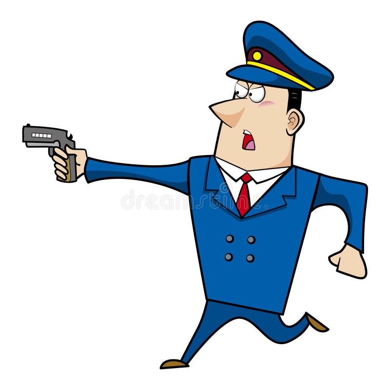 Male Cartoon Police Officer Stock Vector - Illustration of crime, signal: 29442795 Male Cartoon Police Officer Stock Vector - Illustration of crime, signal: 29442795