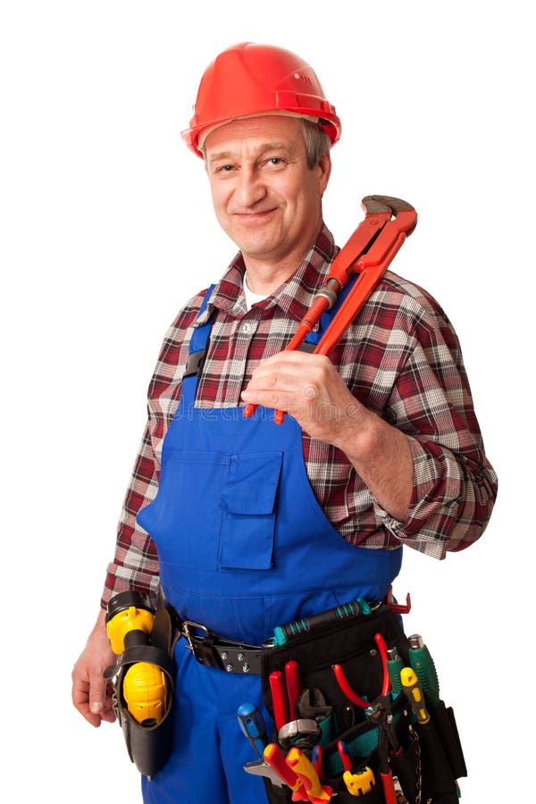 Male construction worker stock photos