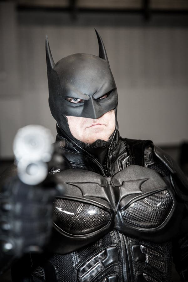 Male Cosplay as Batman editorial stock photo. Image of batman - 157319893