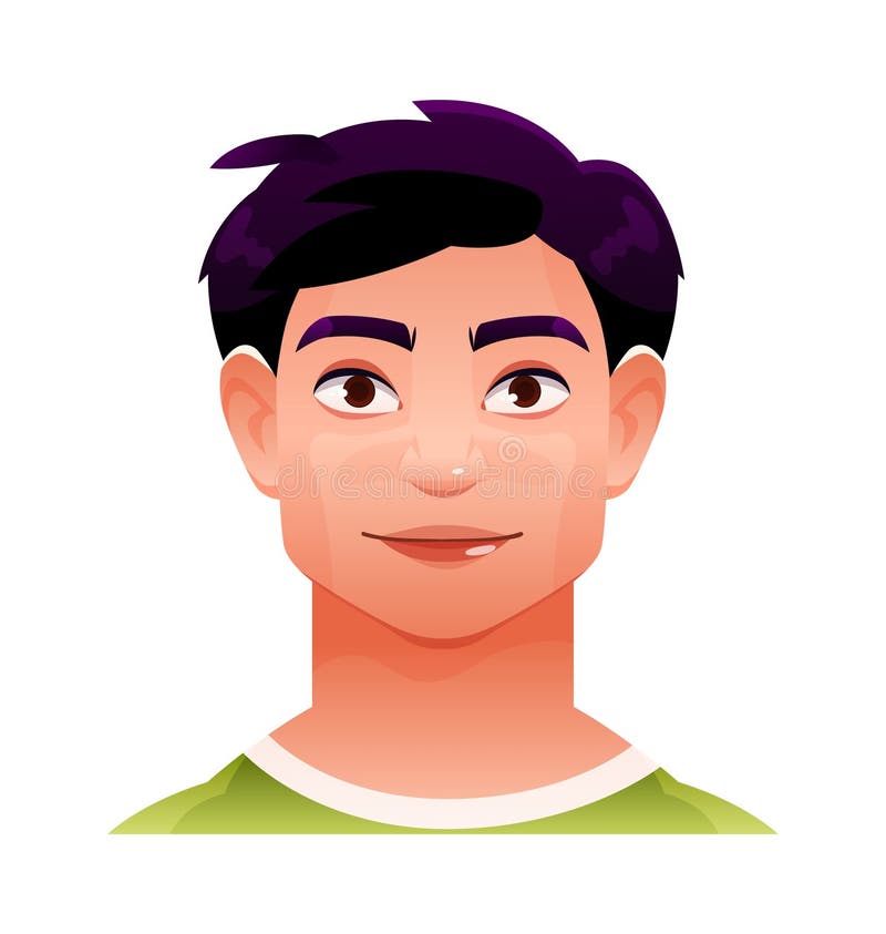Male Face Constructor Vector Stock Vector - Illustration of face