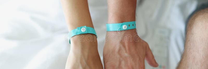 Durable Hotel RFID Key Bracelet 125KHz EM4100 RFID Wristbands