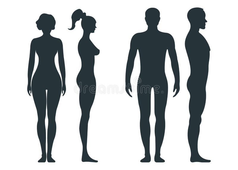 Man Woman Side View Silhouette Stock Illustrations – 1,440 Man Woman Side  View Silhouette Stock Illustrations, Vectors & Clipart - Dreamstime