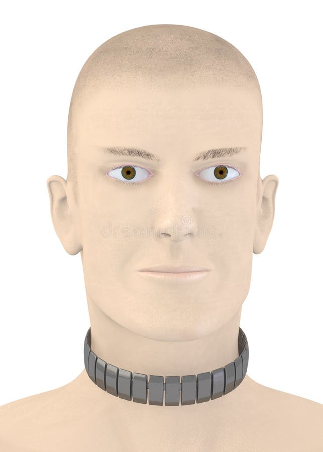 Male Jewelry Second Life GeWunjo ASHER Male Necklace Silver Men's