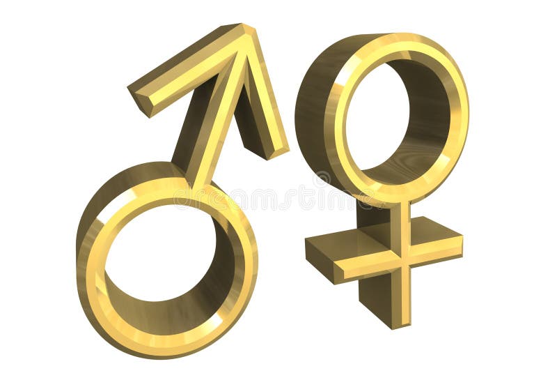 Male And Female Sex Symbols Stock Illustration Illustration Of Background Object 1570219