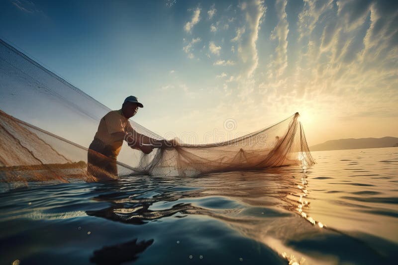 Fisherman Throwing Fishing Net Sea Stock Illustrations – 21 Fisherman  Throwing Fishing Net Sea Stock Illustrations, Vectors & Clipart - Dreamstime