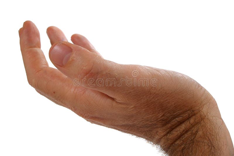 Male hand