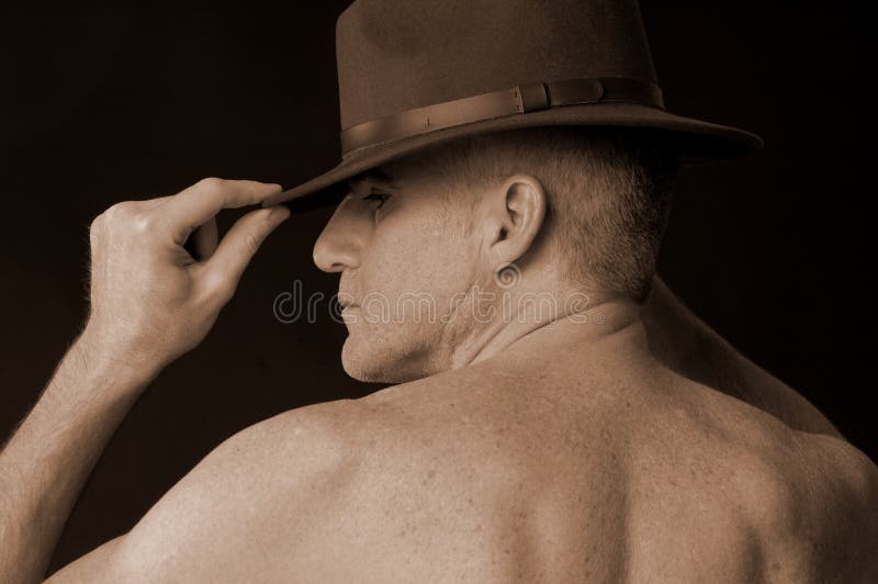Download Male with hat stock photo. Image of skin, sharp, middle - 458192