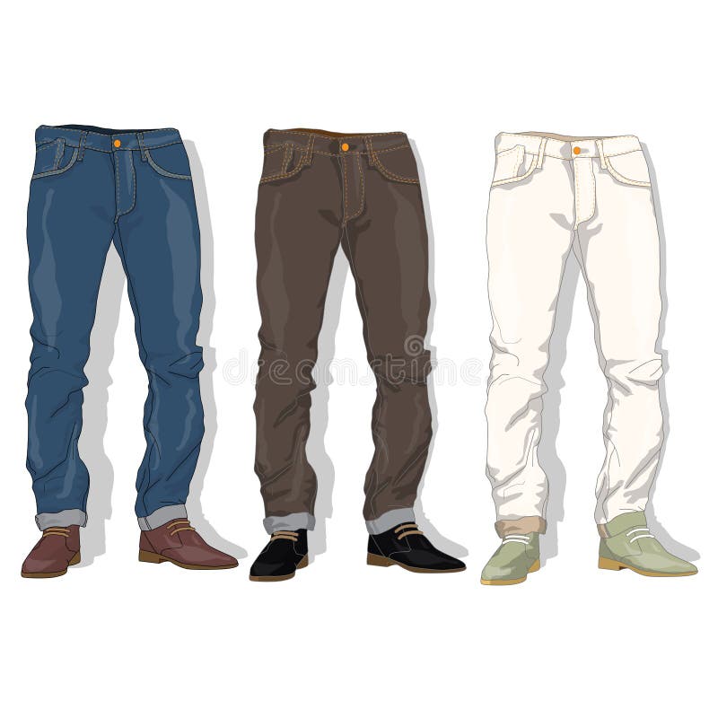 Jeans Male Stock Illustrations – 9,570 Jeans Male Stock Illustrations ...