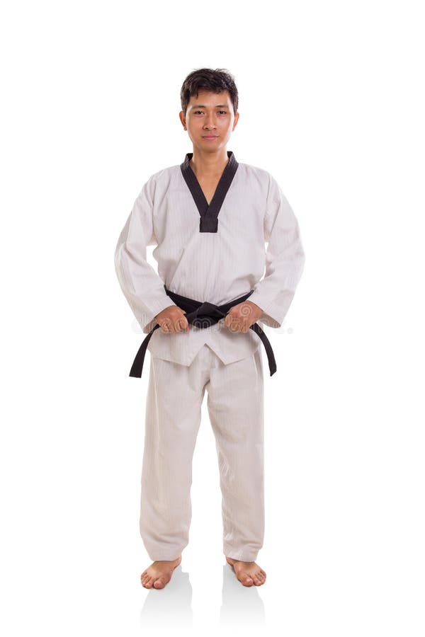Male martial artist front view profile stock images Male martial artist front view profile stock images