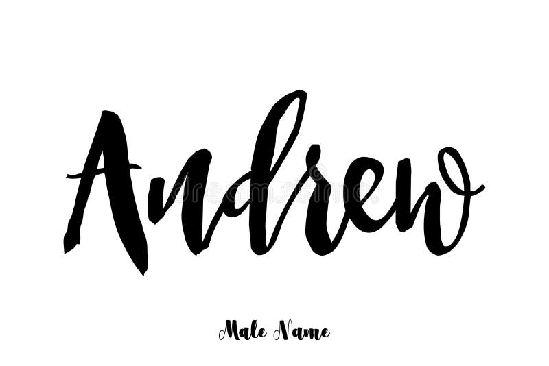 Andrew Name Stock Illustrations – 14 Andrew Name Stock Illustrations ...