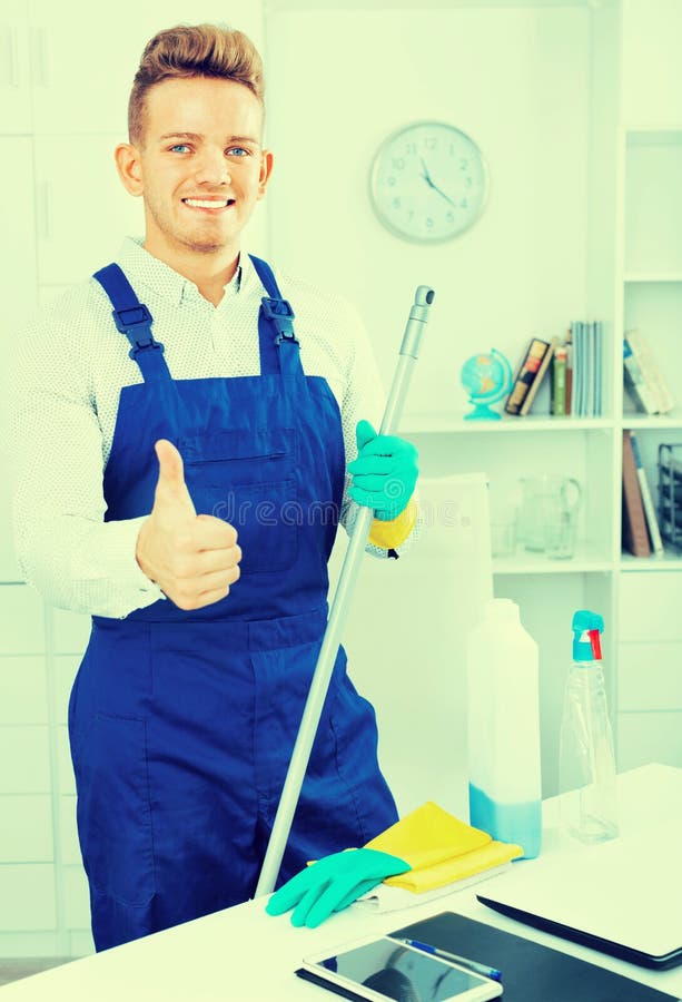 professional janitor