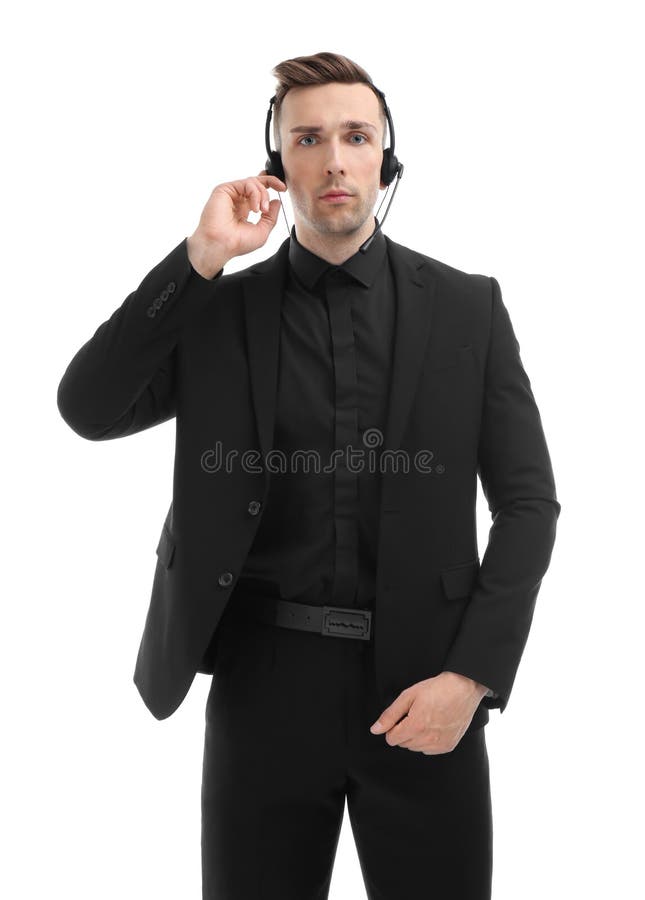 Security headset stock photo. Image of channel, digital - 33601340