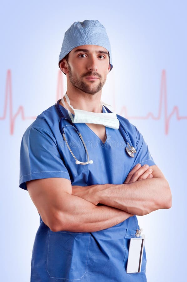 Male Surgeon royalty free stock photography Male Surgeon royalty free stock photography