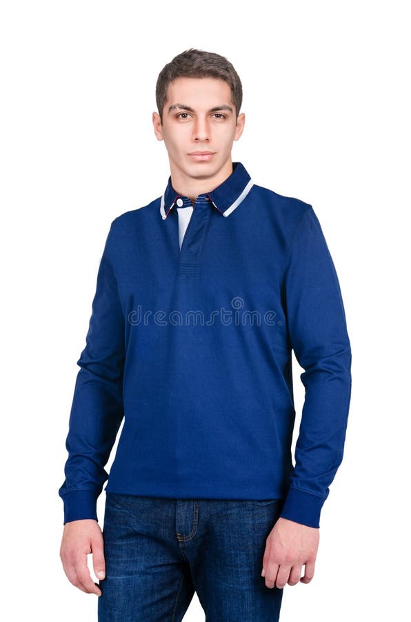 Male sweater stock photo. Image of garment, casual, navy - 42203940