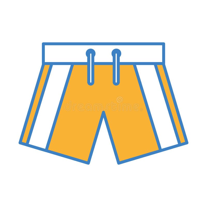 Male Swimwear Isolated Icon Stock Vector Illustration of simple, icon 94420805