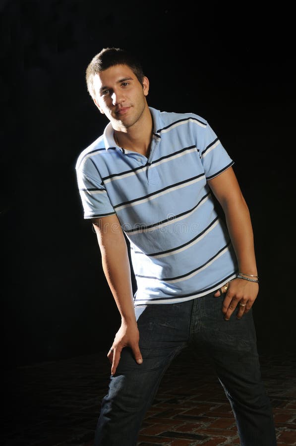 Male teen model stock images