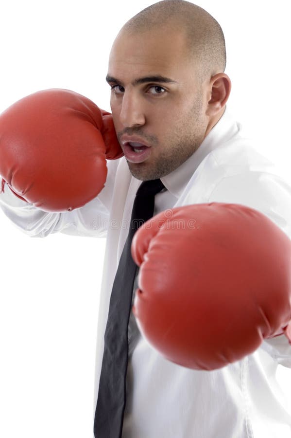 Male wearing boxing gloves stock photo. Image of professional 7116332