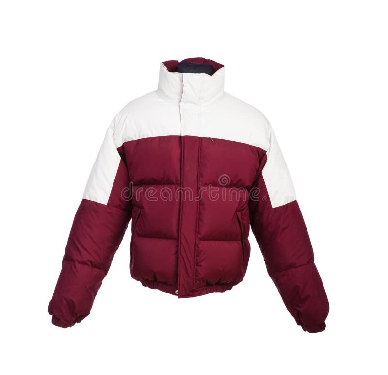 Male Winter Jacket Isolated Stock Photo Image of robe, cutout 40892164