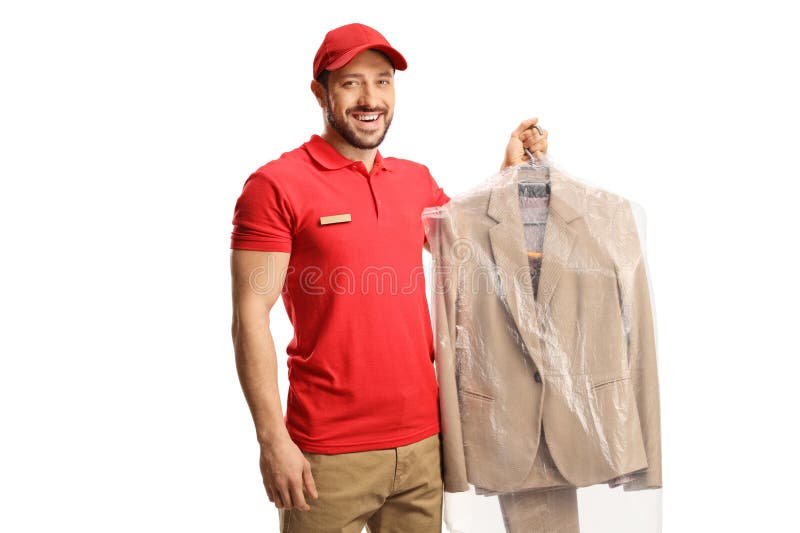 https://thumbs.dreamstime.com/b/male-worker-delivering-suit-dry-cleaners-isolated-white-background-270782542.jpg