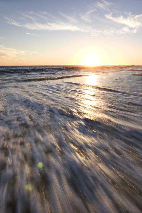 Malibu Sunset stock photo. Image of west, sunrise, rising 362534