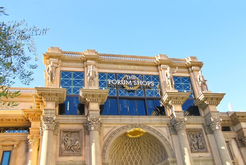 Forum Shops in Caesar S Palace in Las Vegas Editorial Stock Image - Image  of hotel, light: 39418094