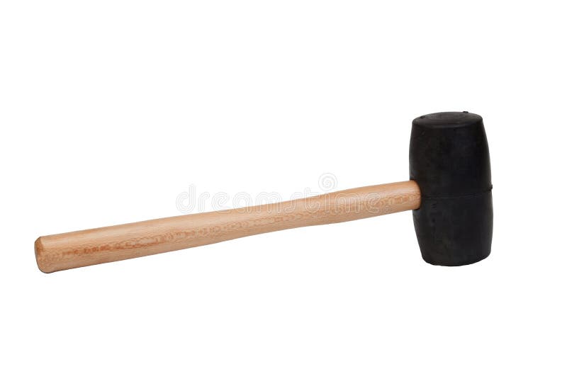A mallet building tool royalty free stock image