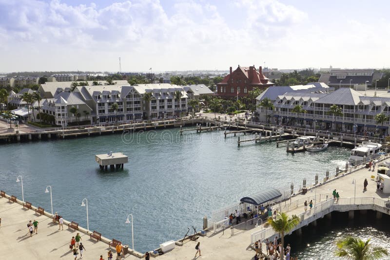 Mallory Square in Key West, Florida Editorial Stock Image Image of