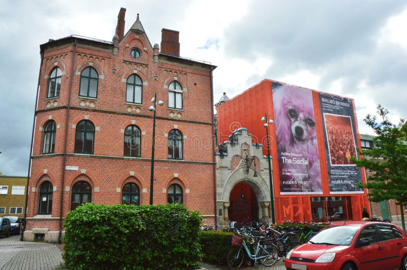 MALMO, SWEDEN - MAY 31, 2017: Entrance of Moderna Museet Malmö Museum