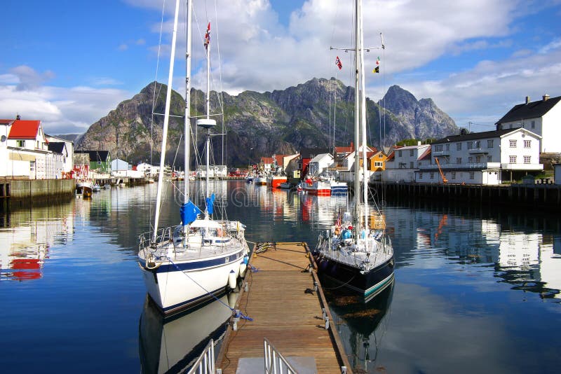 malowniczy krajobrazowy Norway