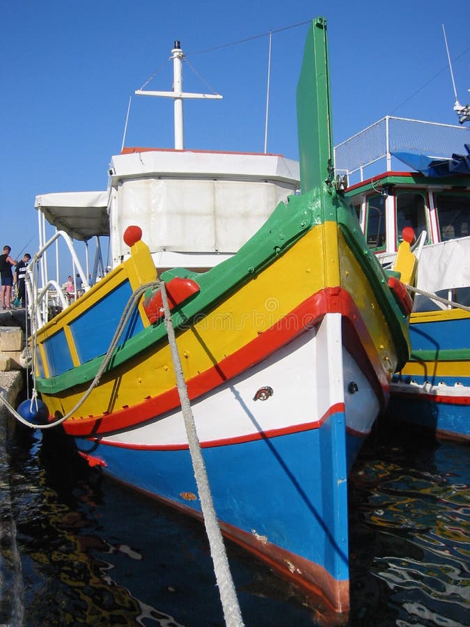 Malta fishing boat