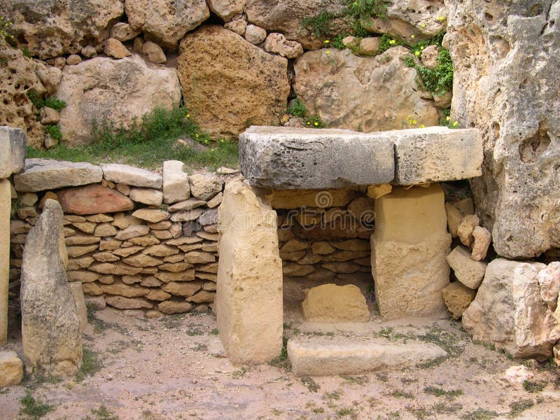 Malta megalitycznej w świątyni