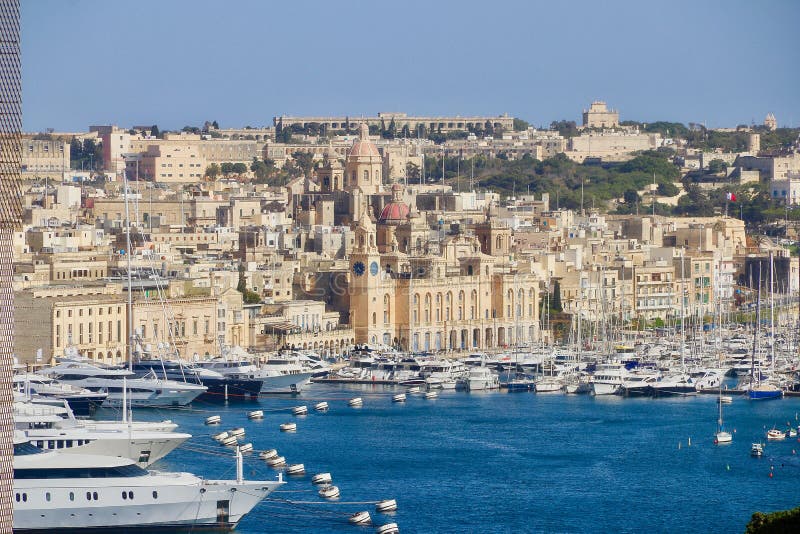 Malta: Port Town of Birgu and Kalkara captured from Valetta