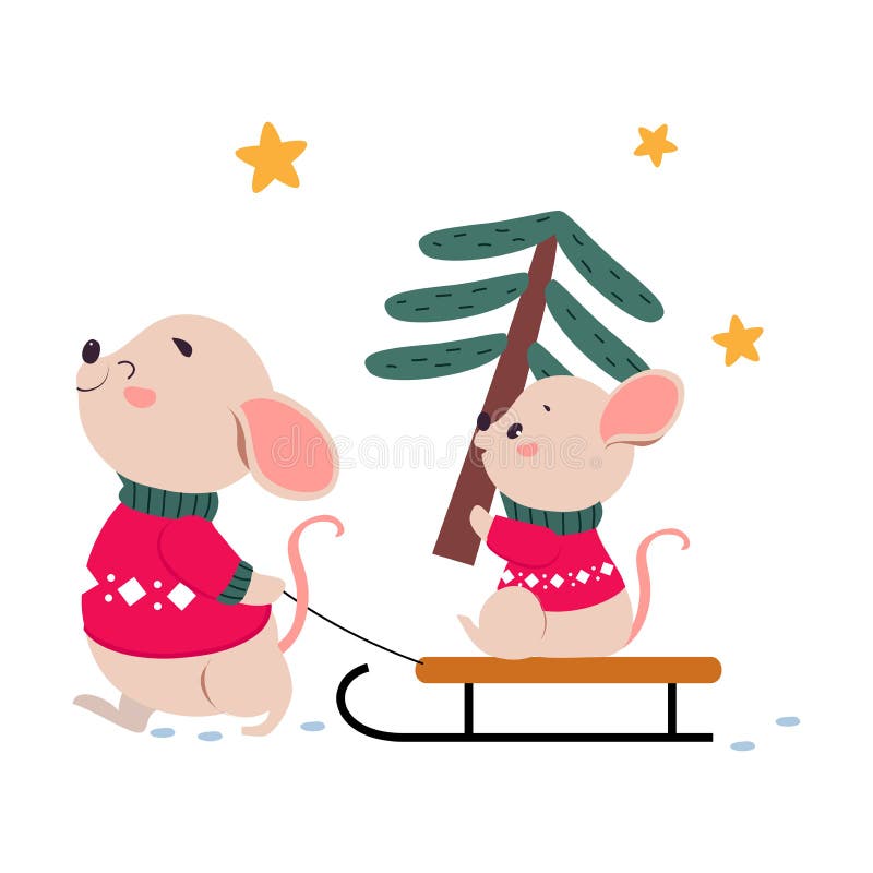 Mama Raton Trineo A Su Bebe Con Navidad Arbol De Abeto Personaje De Caricatura Animal Feliz Navidad Y Feliz Vector De Ano Nuevo Ilustracion Del Vector Ilustracion De Trineo Historieta Mama Raton Trineo A Su Bebe Con Navidad Arbol De Abeto Personaje De Caricatura Animal Feliz Navidad Y Feliz Vector De Ano Nuevo Ilustracion Del Vector Ilustracion De Trineo Historieta