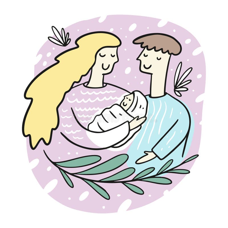 Mama Y Papa Sostienen A Un Bebe Recien Nacido Ilustracion Vectorial En Estilo De Caricatura Stock De Ilustracion Ilustracion De Poco Lindo Mama Y Papa Sostienen A Un Bebe Recien Nacido Ilustracion Vectorial En Estilo De Caricatura Stock De Ilustracion Ilustracion De Poco Lindo