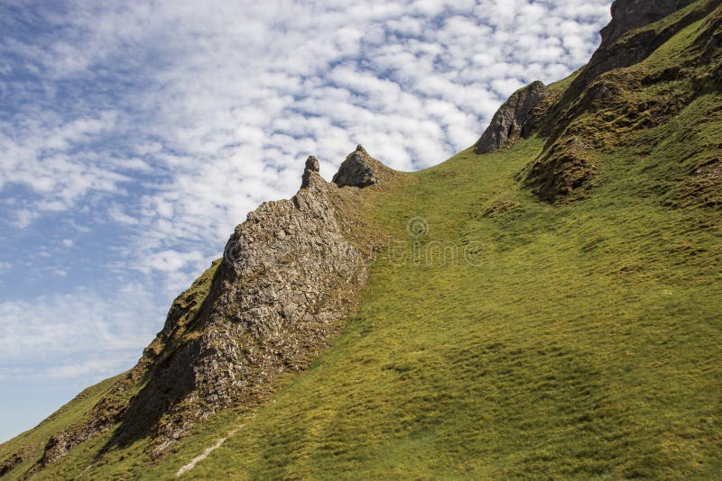 Cima distrito en inglaterra.