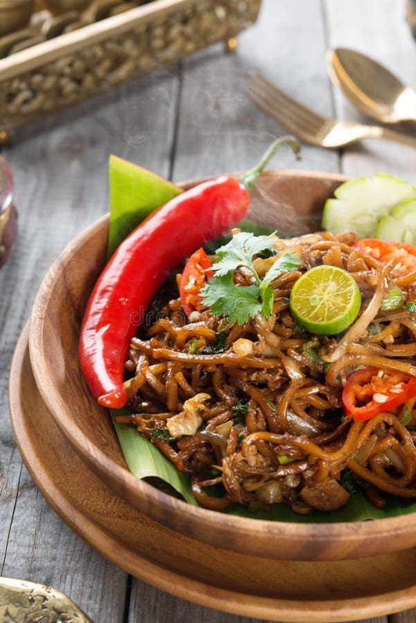 Mamak del goreng de Mee foto de archivo libre de regalías Mamak del goreng de Mee foto de archivo libre de regalías