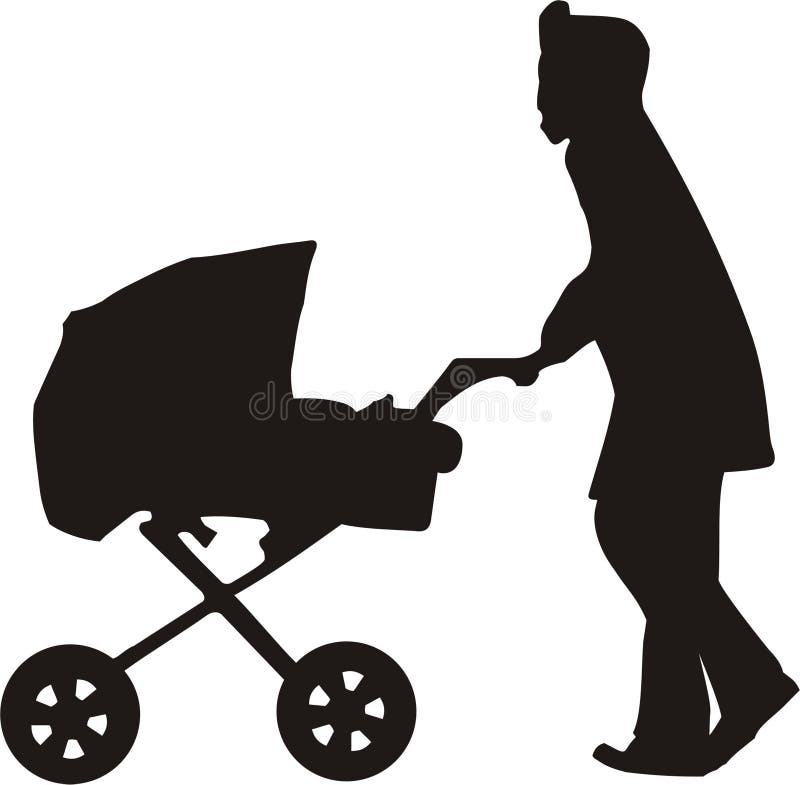 Mamma with child in carriage