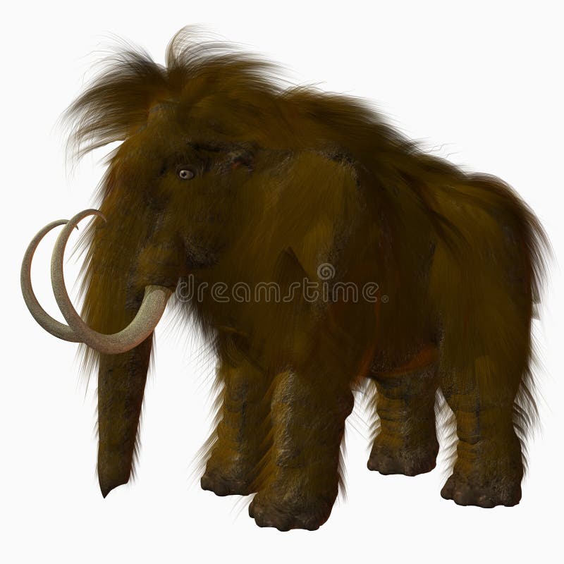 Mammoth Woolly ilustração royalty free Mammoth Woolly ilustração royalty free