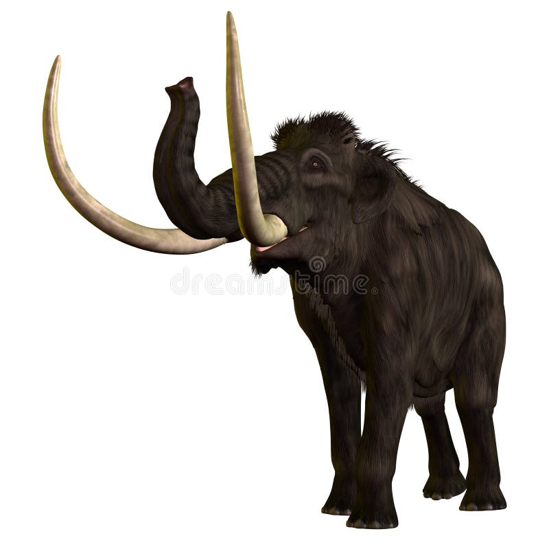Mammouth laineux 01 illustration stock Mammouth laineux 01 illustration stock