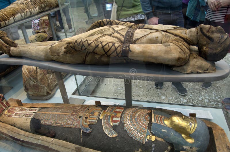 Mamusie w British Museum zdjęcia royalty free