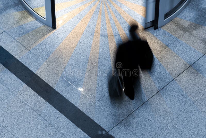 Man at an airport