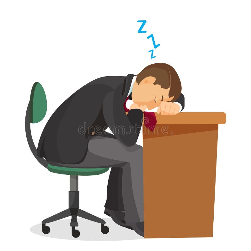 Desk Sleeping Stock Illustrations 1 161 Desk Sleeping Stock