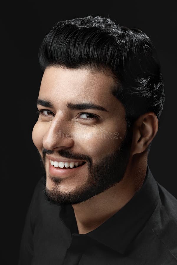 Beauty. Man with Hair Style and Beard Portrait Stock Image - Image of grooming, confident: 125031947 Beauty. Man with Hair Style and Beard Portrait Stock Image - Image of grooming, confident: 125031947