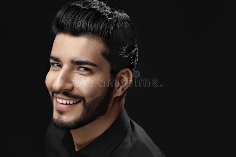Man Beauty and Fashion. Beautiful Male with Hair Style and Beard Stock Photo - Image of background, haircare: 125032056 Man Beauty and Fashion. Beautiful Male with Hair Style and Beard Stock Photo - Image of background, haircare: 125032056